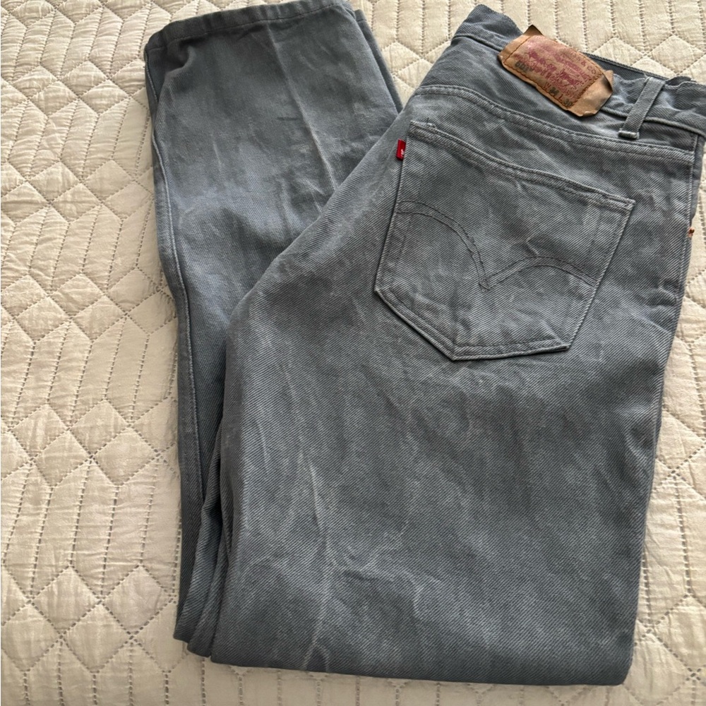 Levi's Gray Denim Jeans